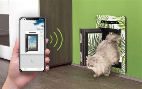 small dog door rfid chip|doggie doors with remote opener.